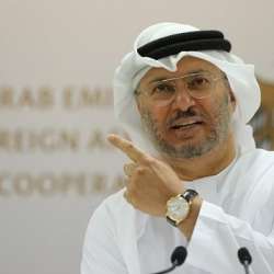 الدكتور أنور قرقاش المستشار الدبلوماسي للرئيس الإماراتي