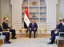لقاء السيسي وكوشنر