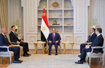 لقاء السيسي وكوشنر