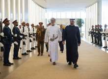 رئيس الإمارات وسلطان عمان