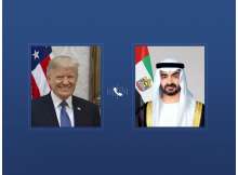 الشيخ محمد بن زايد والرئيس دونالد ترامب 