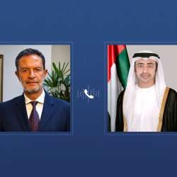وزير ا خارجية الإمارات وكولومبيا