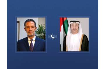 وزير ا خارجية الإمارات وكولومبيا