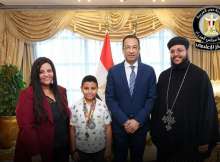 وزير الاتصالات ومارتيروس مينا