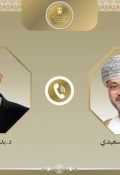 وزيرا خارجية عمان ومصر