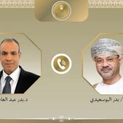 وزيرا خارجية عمان ومصر