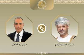 وزيرا خارجية عمان ومصر