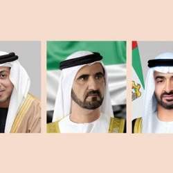 الرئيس الإماراتي ونائباه يهنئون ملك النرويج الجديد هاكون الثامن