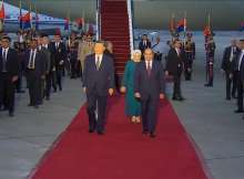 استقبال الرئيس الصيني