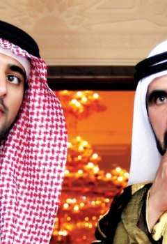 الشيخ محمد بن راشد والشيخ مكتوم بن محمد