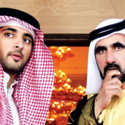 الشيخ محمد بن راشد والشيخ مكتوم بن محمد