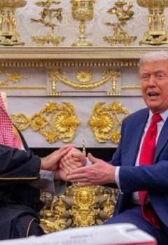 دونالد ترامب والأمير محمد بن سلمان