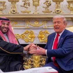 دونالد ترامب والأمير محمد بن سلمان