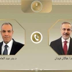  هاكان فيدان و الدكتور بدر عبد العاطي