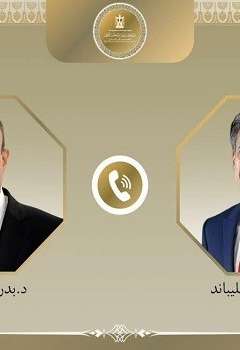 إد ميليباند و الدكتور بدر عبد العاطي