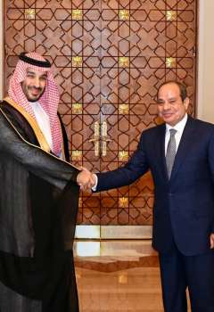 الرئيس السيسي والأمير محمد بن سلمان