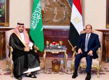 الرئيس المصري وولي العهد السعودي