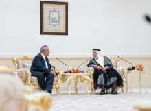 حاكم الشارقة ومدير مكتبة الإسكندرية