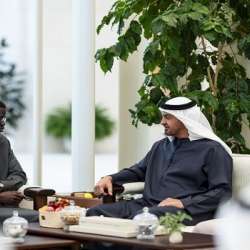 رئيس الإمارات ورئيس السنغال