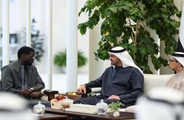 رئيس الإمارات ورئيس السنغال
