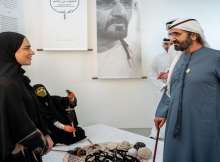 الشيخ محمد بن راشد يطلع على مشروع الخزام