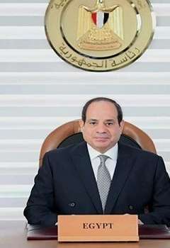 الرئيس المصري عبد الفتاح السيسي
