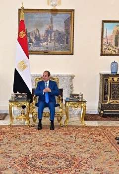 الرئيس المصري عبد الفتاح السيسي