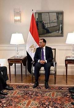 مدبولي مع وفد شركة شيفرون