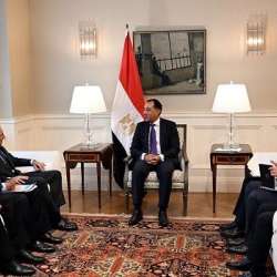 مدبولي مع وفد شركة شيفرون