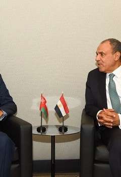 وزيرا خارجية مصر وعمان