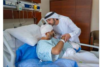 الشيخ حمدان بن محمد يزور سميت ماتشهار 