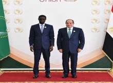 الرئيس المصري ونظيره السنغالي