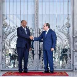 الرئيس السيسي و الفريق عبد الفتاح البرهان