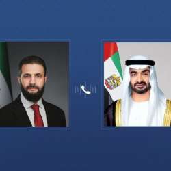 الرئيس الإماراتي ونظيره السوري