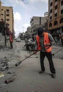 جهود اللجنة المصرية في غزة