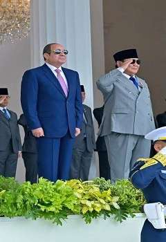 الرئيس المصري ونظيره الأندونيسي