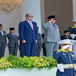 الرئيس المصري ونظيره الأندونيسي