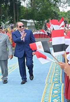 الرئيس السيسي ونظيره الإندونيسي