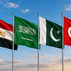 أعلام الدول الأربعة