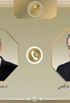 عباس عراقجي و الدكتور بدر عبد العاطي