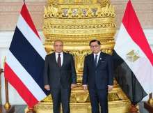 وزيرا خارجية تايلاند ومصر