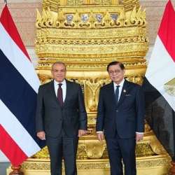 وزيرا خارجية تايلاند ومصر