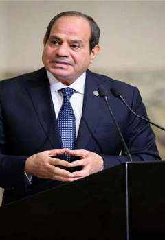 الرئيس المصري عبد الفتاح السيسي