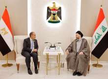 عمار الحكيم وبدر عبدالعاطي