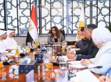 لقاء وزيرة البيئة مع الوفد الإماراتي