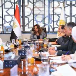 لقاء وزيرة البيئة مع الوفد الإماراتي