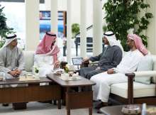 رئيس الإمارات يلتقي وزير الدفاع السعودي