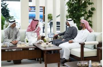 رئيس الإمارات يلتقي وزير الدفاع السعودي