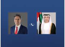 وزيرا خارجية الإمارات وبريطانيا