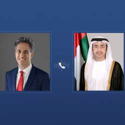 وزيرا خارجية الإمارات وبريطانيا